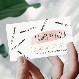Lashes Makeup Artist Niedlich Lash Bar Loyalty Treuekarte