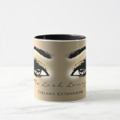 Lashes Makeup Studio EyesSepia Gold Tasse (Zentrum)