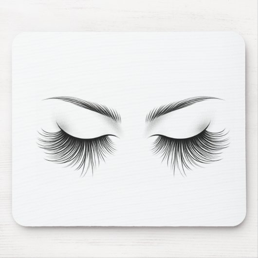 Lashes Mousepad (Vorne)