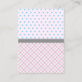 "Lashes or staches" Modernes Party zur Aufdeckung Hinweiskarte (Rückseite)