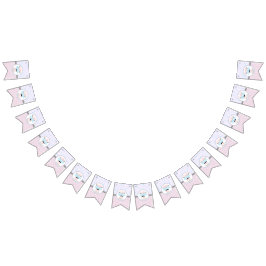 "Lashes or staches" Modernes Party zur Aufdeckung  Wimpelkette