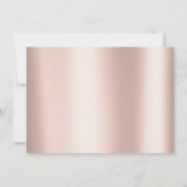 Lashes Pink Rose Gray Makeup Certificate Geschenk (Rückseite)