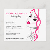 Lashes Postkarte (Vorderseite)