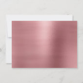 Lashes Red Bean Rose Gold Makeup Certificate Gesch (Rückseite)