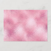 Lashes Rose Pink Gold Makeup Zertifikat Geschenk (Rückseite)