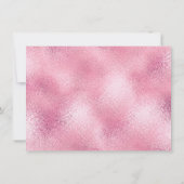 Lashes Rose Pink Gold Makeup Zertifikat Geschenk (Rückseite)