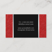 Lashes & sukzessiv visitenkarte (Rückseite)