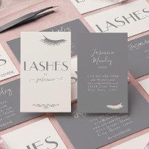 Lashes Tech Beige Minimalistisches Creme-Salon