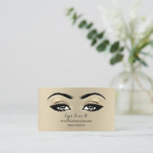 Lashes Terminkarte (Stehend Vorderseite)