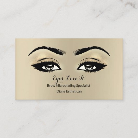 Lashes Terminkarte (Vorderseite)