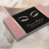 Lashes & tonisierende Rose Visitenkarte