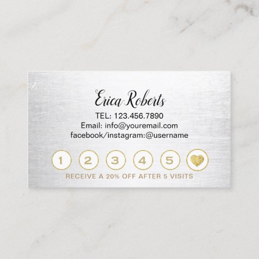 Lashes Treuekarte (Rückseite)