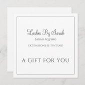 Lashes und Beauty-Dienstleistungen (Vorne/Hinten)