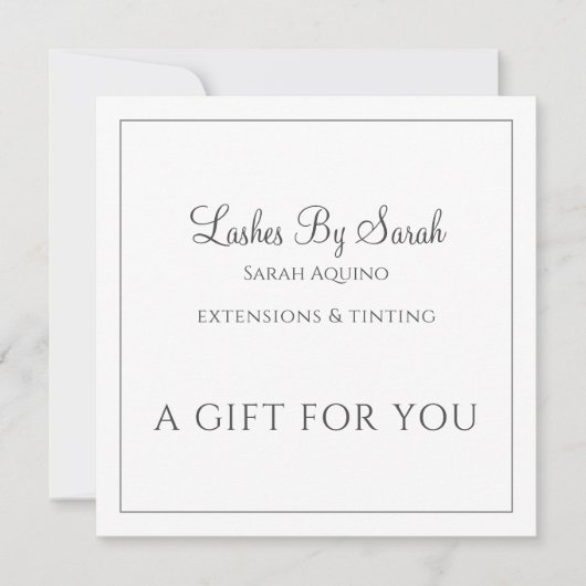 Lashes und Beauty-Dienstleistungen (Vorderseite)