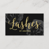 Lashes Visitenkarte (Vorderseite)