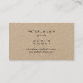 Lashes Visitenkarte (Rückseite)