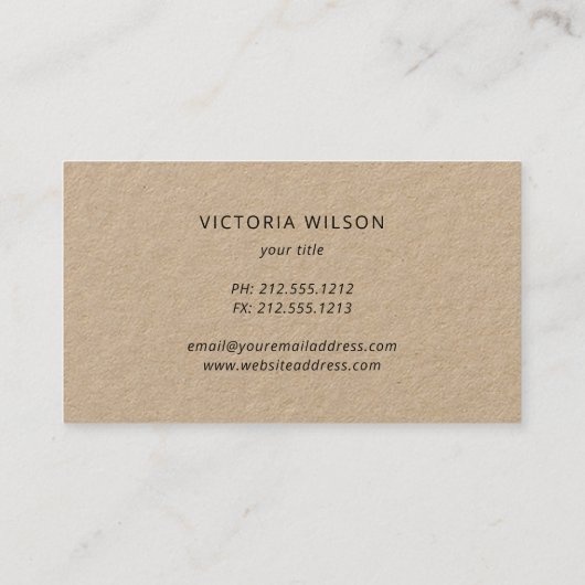 Lashes Visitenkarte (Rückseite)