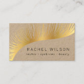 Lashes Visitenkarte (Vorderseite)