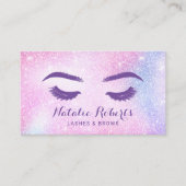 Lashes Visitenkarte (Vorderseite)