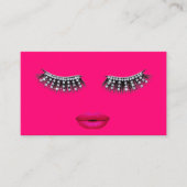 Lashes Visitenkarte (Vorderseite)