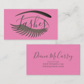 Lashes Visitenkarte (Vorne/Hinten)