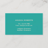 Lashes Visitenkarte (Rückseite)