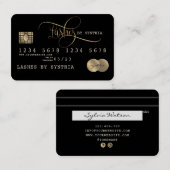 Lashes Visitenkarte (Vorne/Hinten)