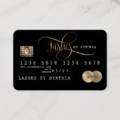 Lashes Visitenkarte (Vorderseite)