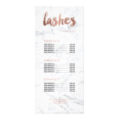 Lashes Werbekarte (Vorne)