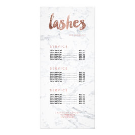 Lashes Werbekarte
