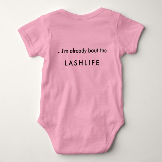 LASHLIFE Baby Baby Strampler (Rückseite)