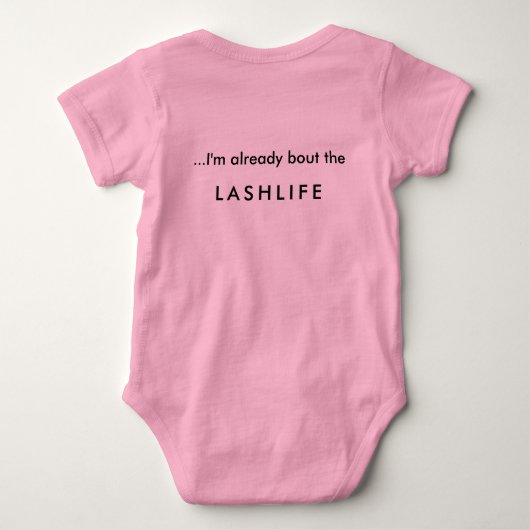 LASHLIFE Baby Strampler (Rückseite)