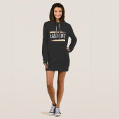 LASHLIFE Kapuzenpulli-Kleid Hoodie (Vorne ganz)