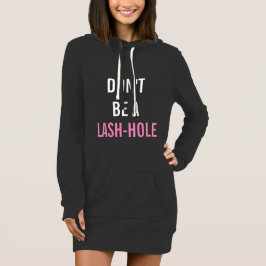 LASHLIFE Kapuzenpulli-Kleid Hoodie