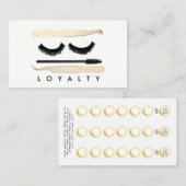 LASHLIFE Loyalitäts-Karte Treuekarte (Vorne/Hinten)