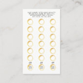 LASHLIFE Loyalitäts-Karte Treuekarte (Rückseite)