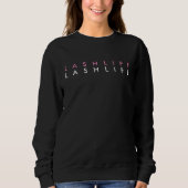 LASHLIFE Strickjacke Sweatshirt (Vorderseite)