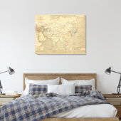 L'Asie, l'an 1220 ap JC Leinwanddruck (Insitu (Schlafzimmer))