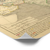 L'Asie, l'an 1220 ap JC Poster (Ecke)