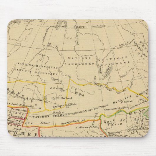 L'Asie, l'an 322 av JC Mousepad (Vorne)