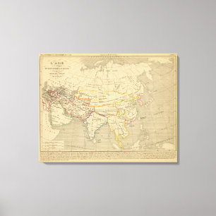 L'Asie, l'an 322 Handels JC Leinwanddruck