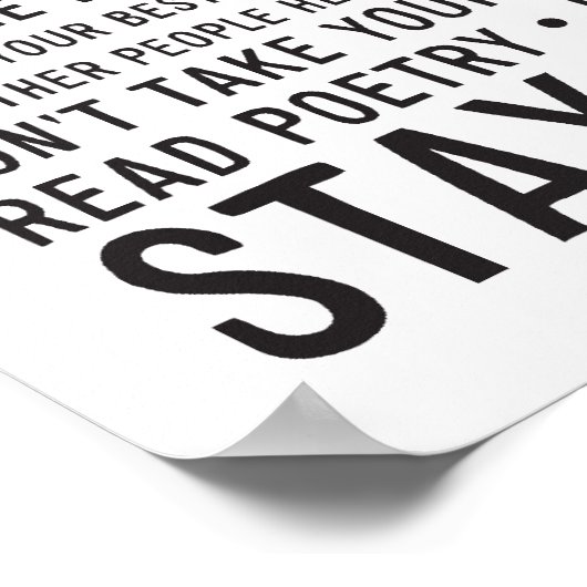 LASON-Manifest Poster (Ecke)