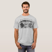 Lasonic TRC-920 Boombox T-Shirt (Vorne ganz)