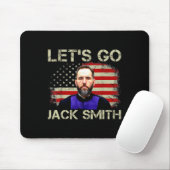Lass39s Go Jack Smith American Flag Sommer Mousepad (Mit Mouse)