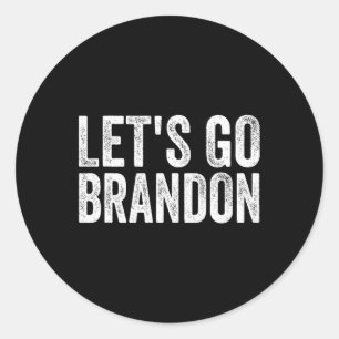Lass#39;s Brandon Joe Biden Gesang für Männer und Runder Aufkleber