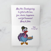 Lass all Deine Träume wahr Dankeskarte (Innenseite)