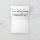 Lass alles, was Atem hat Lob für den Herrn Karte (Innenseite)