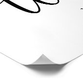 Lass alles, was du in der Liebe machst Poster (Ecke)