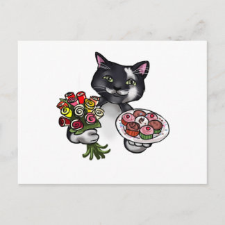 Lass andere lächeln postkarte