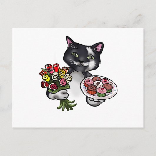 Lass andere lächeln postkarte (Vorderseite)